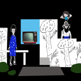 эсиз к спектаклю"Обними меня покрепче"