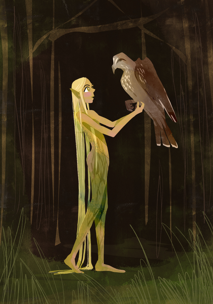 Волшебные существа. Дева леса