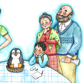 Пингвин-копилка