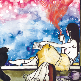 зимнее чаепитие