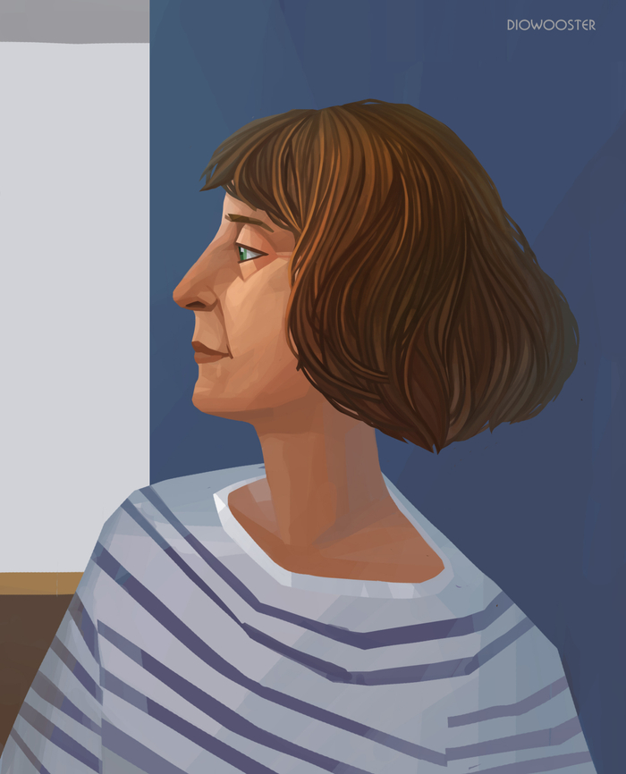 Портрет мамы