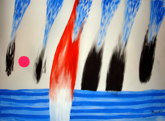 Кометы падают в море