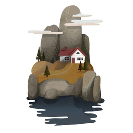 Дом над морем