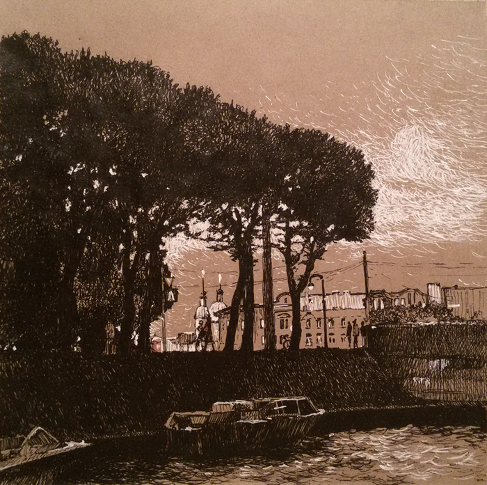 Вид с Фонтанки