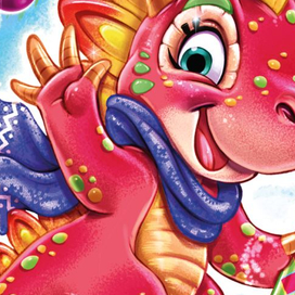 Новогодняя упаковка Дракончики