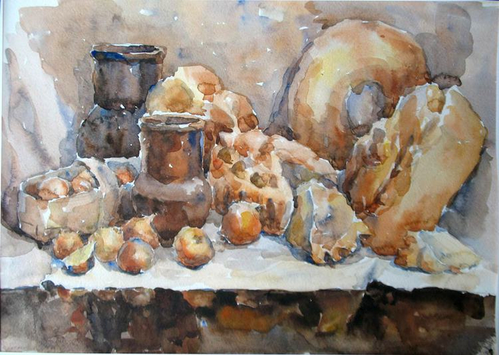 Хлебы и лук