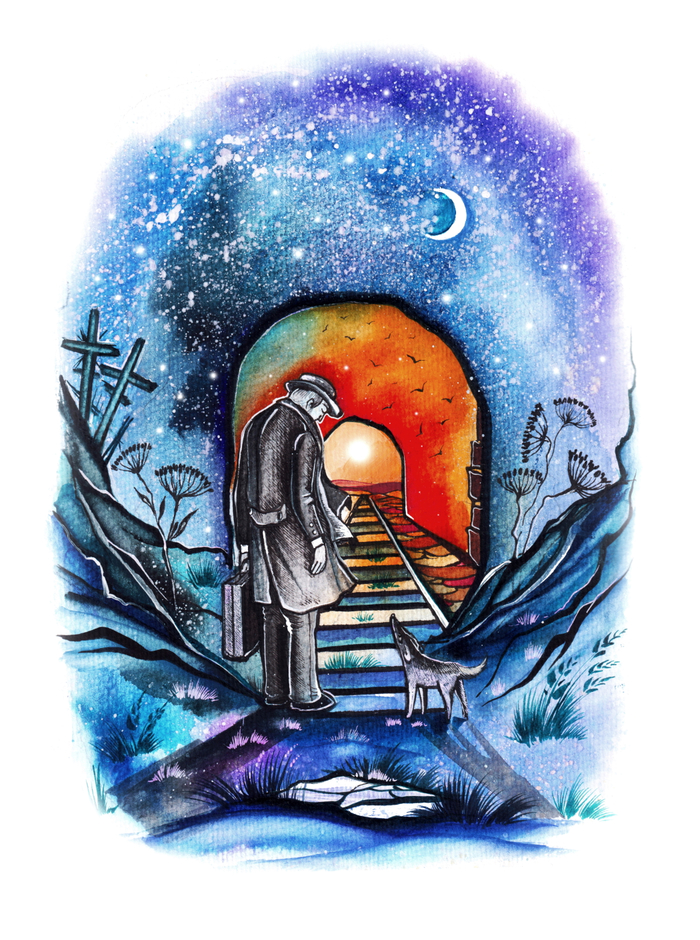 В этом городе чужом. А.Куликов. Стихи