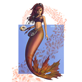 Русалка осени 