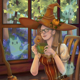 Осенняя ведьмочка