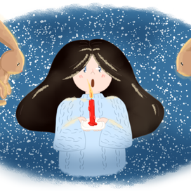 зимняя иллюстрация