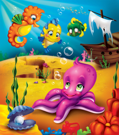 Осминожка и морской мир
