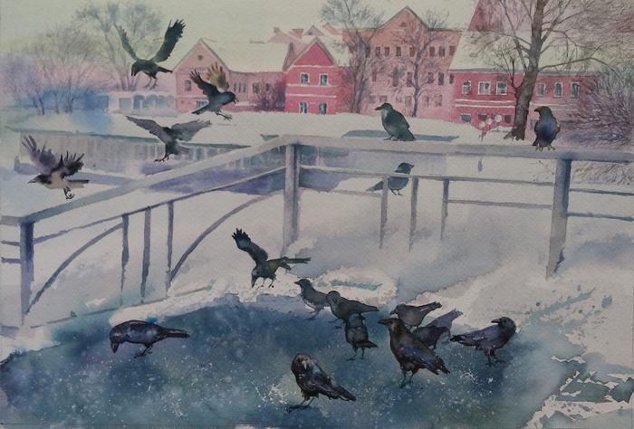 Троицкое и вороны