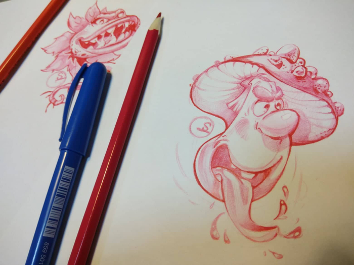 Персонажи для INKTOBER 2018