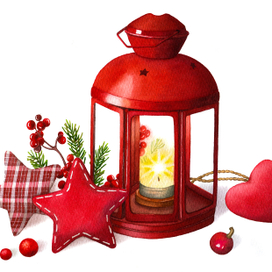 Новогодняя открытка