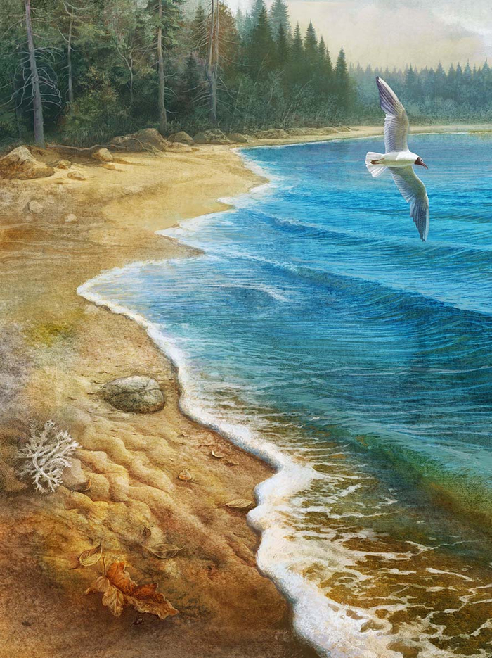 Весна на Уолденском озере.