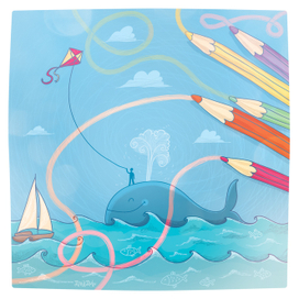 Кит, змей и карандаши