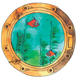 Иллюстрация-принт для печати на продукции