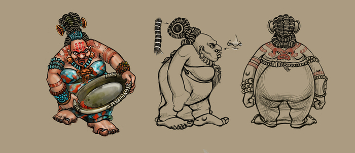 Персонаж.Мать трайбла.