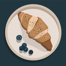 Серия иллюстрация для кафе