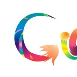 Лого Гугла в космосе