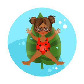 Иллюстрация Божья коровка