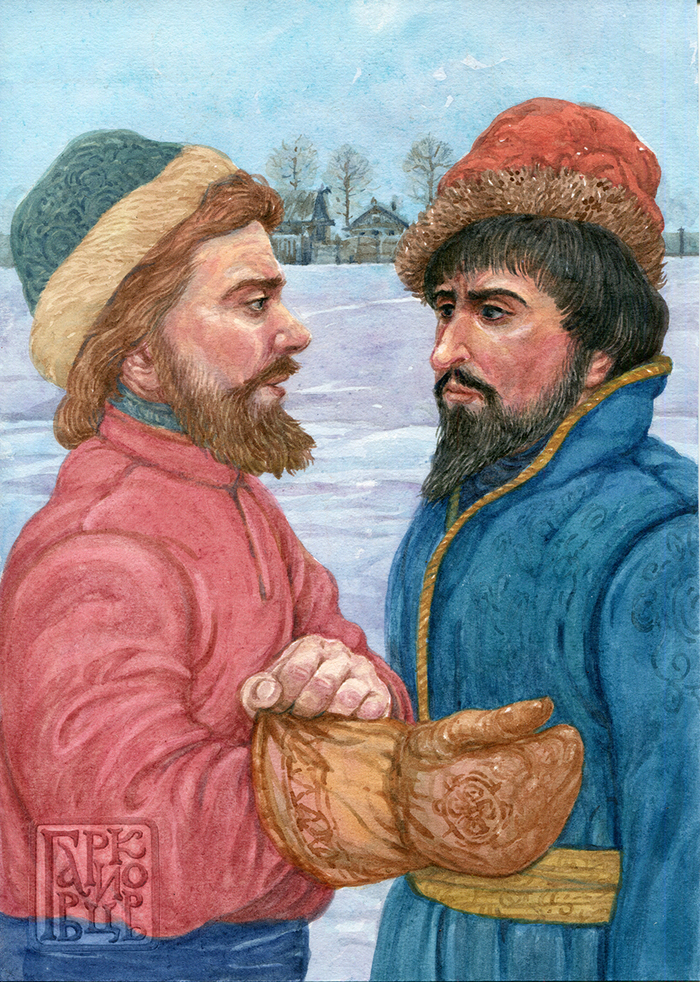 Песня про царя Ивана Васильевича, молодого опричника и удалого купца Калашникова