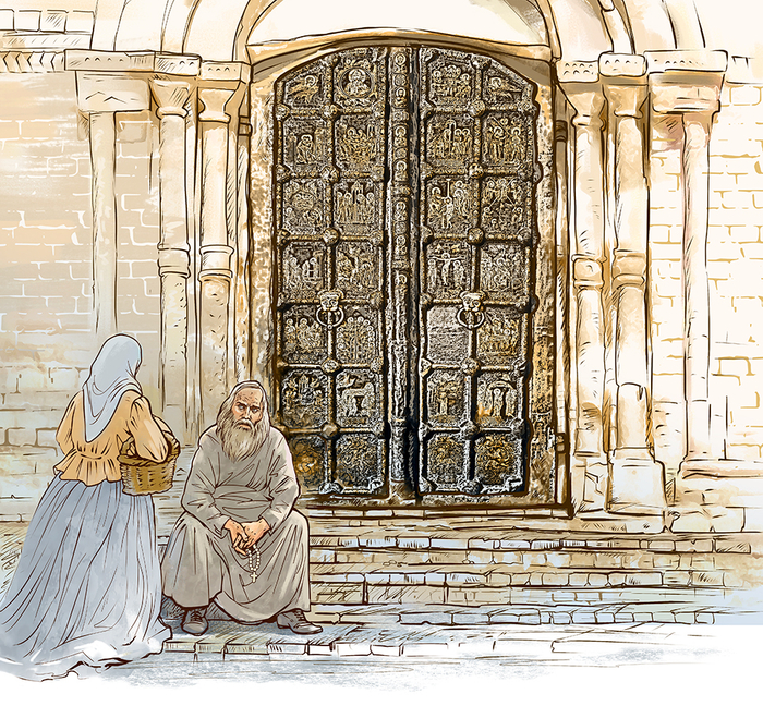 Златые врата собора Рождества Богородицы в Суздале