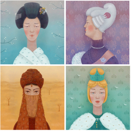 Открытки для магазина авторской игрушки ЛюбоZveri