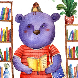 Медведь-библиофил