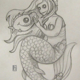 Dark mermaid