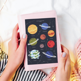 Открытка Планеты солнечной системы