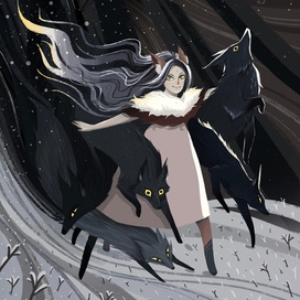 Черные лисы