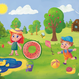 Настольная игра - сезон лето