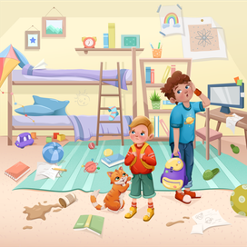 Бардак в комнате