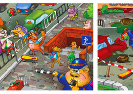 Малі бешкетники на дорозі