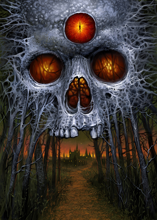 Обложка к сборнику рассказов Г. Лавкрафта