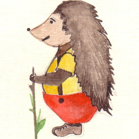 Ёжик СерЁЖа ("Лучшие друзья" Евгении Кариповой)