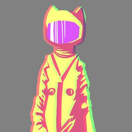 Кот-астронавт