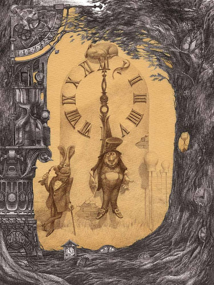 "Алиса в стране чудес". Глава 7 "Безумное чаепитие".