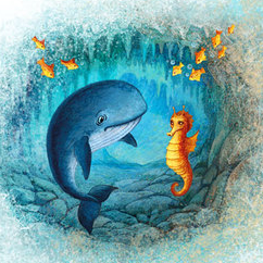 Китенок. Маленькие иллюстрации