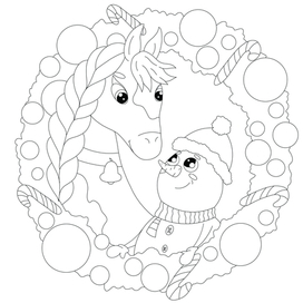 Новогодняя иллюстрация 