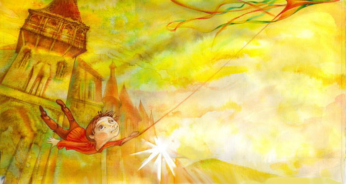 Мальчик Ярко и воздушный змей (Крепость)