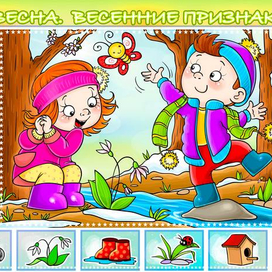 Весна. Весенние признаки