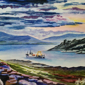 Рыбаки уходят в рейс