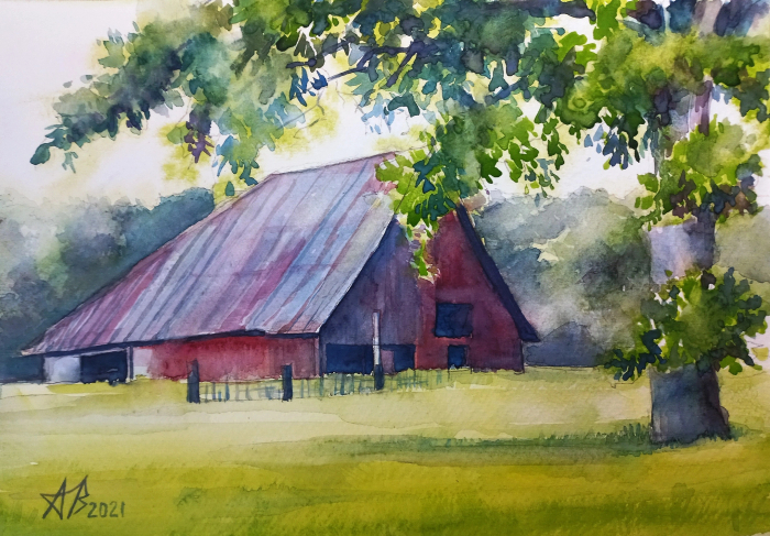 Старый амбар