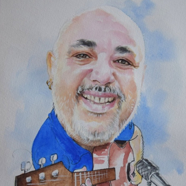 шарж на телеведущего