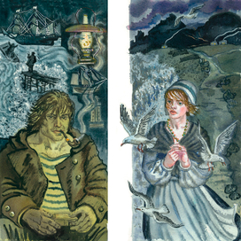 Иллюстрации к "Алым парусам" А. Грина