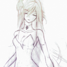 В попытках рисовать идеальную фигуру :’>