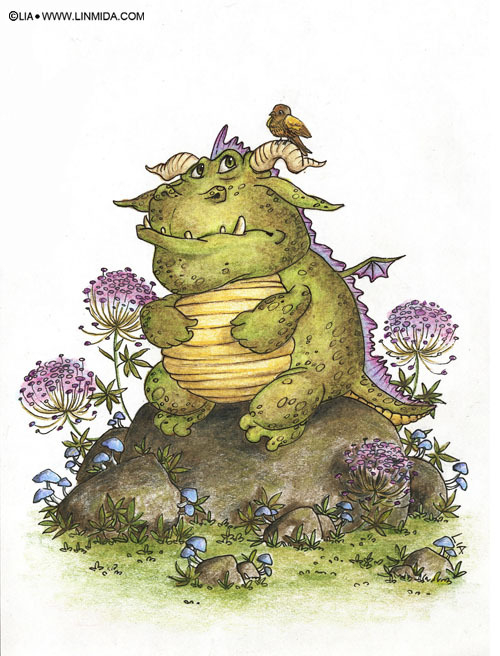 Дракон могучий и свирепый