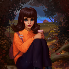 Осенняя иллюстрация